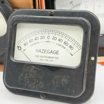 LOT 141: Vintage Panel Meters