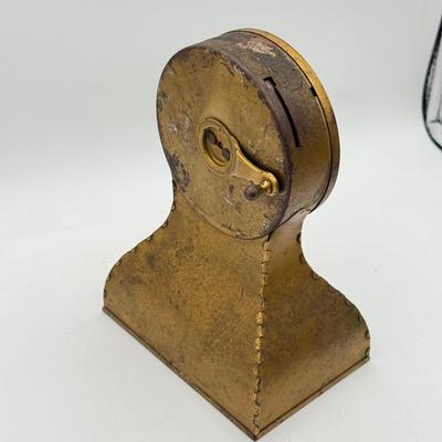 LOT 149: Coin Bank, Vintage Florida Perpetual Desk Calendar, Copper Trays