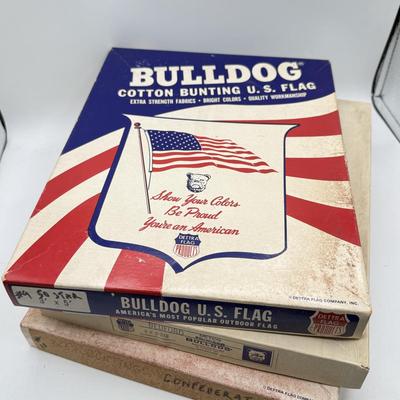 LOT 150: Flags: New Jersey, Bennington, Betsy Ross & More