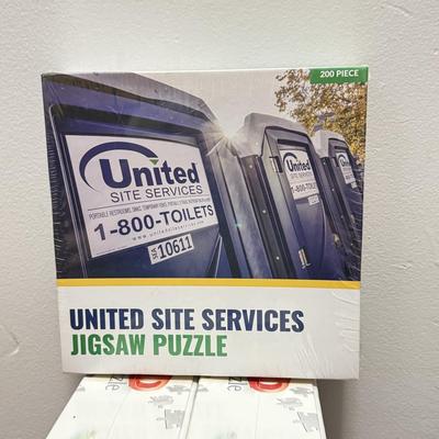 LOT 161: Sealed NIP Puzzles: 3D Ravensberger, Advertising & Ocean Themed