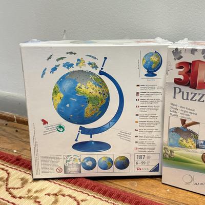 LOT 161: Sealed NIP Puzzles: 3D Ravensberger, Advertising & Ocean Themed