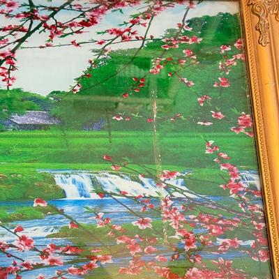 LOT 165: Large Forest Scene