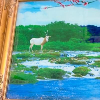 LOT 165: Large Forest Scene