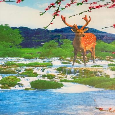 LOT 165: Large Forest Scene