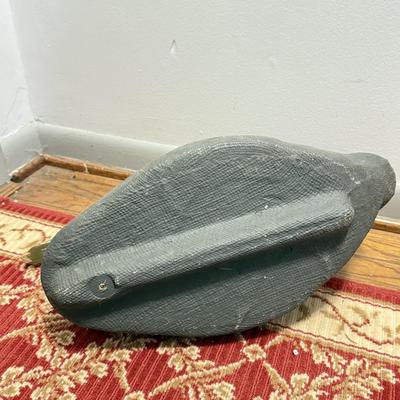 LOT 169: Wood Decoy Duck (22” long)