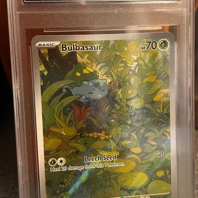 2023 Pokemon 151 #166 Bulbasaur Illustration Rare