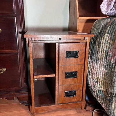 Side Table with Storage