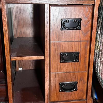 Side Table with Storage