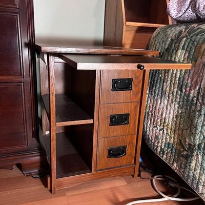 Side Table with Storage