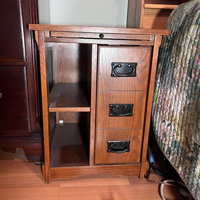 Side Table with Storage