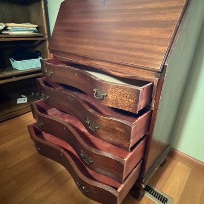 Ball and Claw foot mahogany secretary desk
