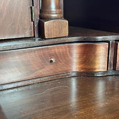 Ball and Claw foot mahogany secretary desk