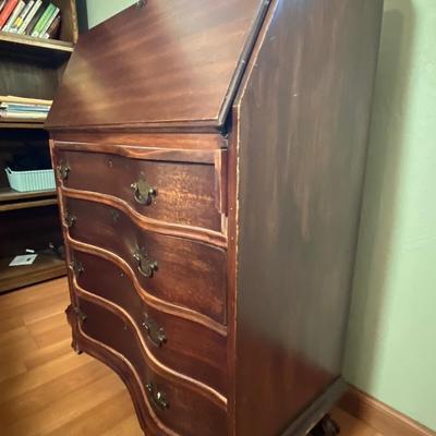 Ball and Claw foot mahogany secretary desk