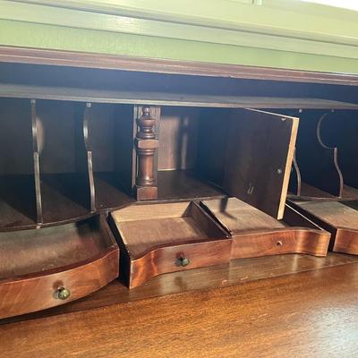 Ball and Claw foot mahogany secretary desk