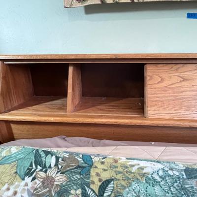 Full Size Bedframe with Storage