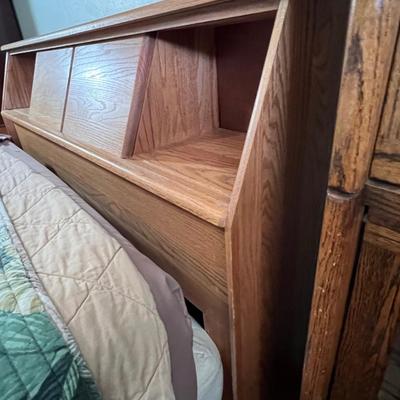 Full Size Bedframe with Storage