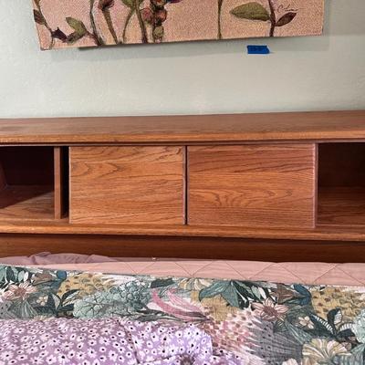 Full Size Bedframe with Storage