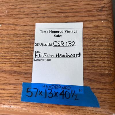 Full Size Bedframe with Storage