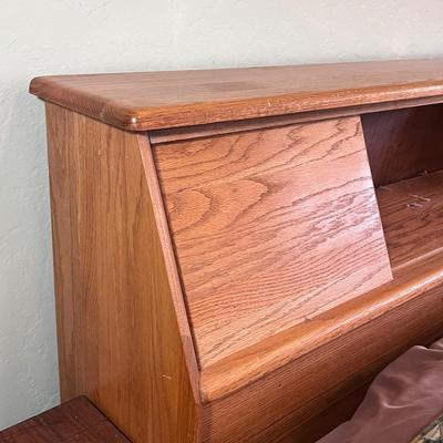 Full Size Bedframe with Storage