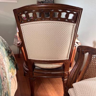 Pair of Cane Barrel Chairs