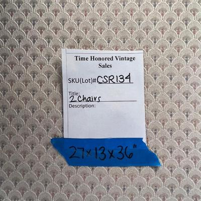 Pair of Cane Barrel Chairs