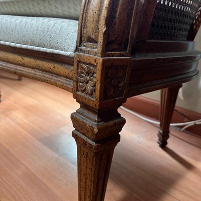 Pair of Cane Barrel Chairs