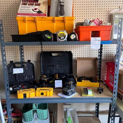 Power Tools tool holders recharger, bits