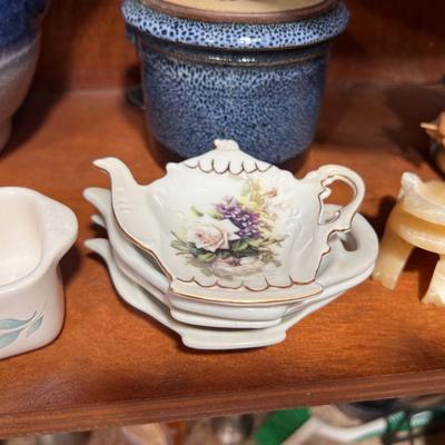 Glasses, Teapots and Sauce dishes