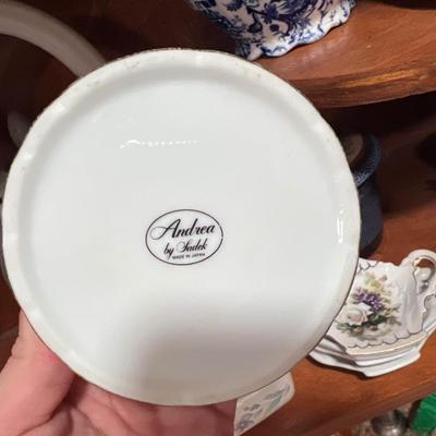 Glasses, Teapots and Sauce dishes