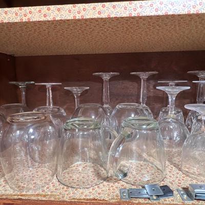 Glasses, Teapots and Sauce dishes