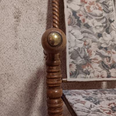 ANTIQUE EASTLAKE STYLE PLATFORM ROCKER perfect condition!