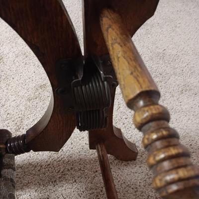 ANTIQUE EASTLAKE STYLE PLATFORM ROCKER perfect condition!