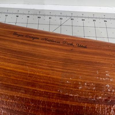 Wood Box stamped "Bryce Canyon" 