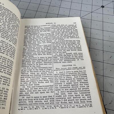 1920 BOOK OF MORMON - Collectible! 