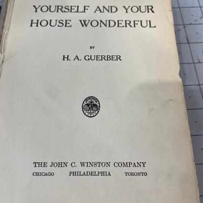 Your Self and Your House Wonderful 1932 WOW! 
