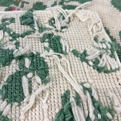 Cute! Hand made Hooked RUG