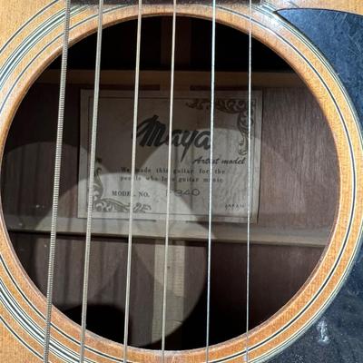 Maya Acoustic Guitar
