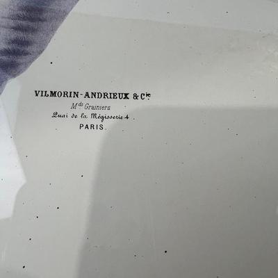 Vintage Reproduction of 19th Century Album Vilmorin 19th Century Seed Company Set of 4