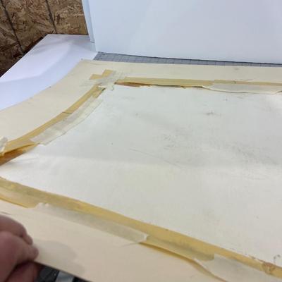 H. Francis Sellers 1937-2011 Untitled Water Color Boat "PATRICA" 