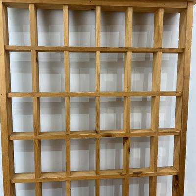 Pair of Pine Wooden Shadow Boxes 