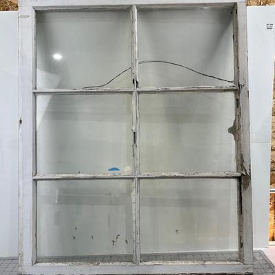 Vintage Window Mullion Frame