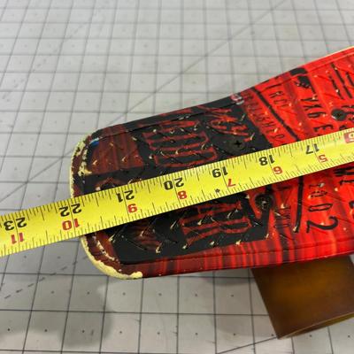 Retro Old School Style Skateboard Bright Colores