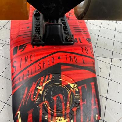 Retro Old School Style Skateboard Bright Colores