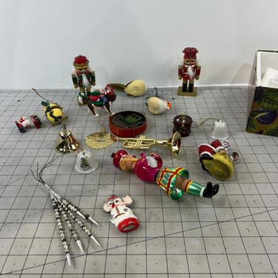 Collection of Vintage Christmas Ornaments