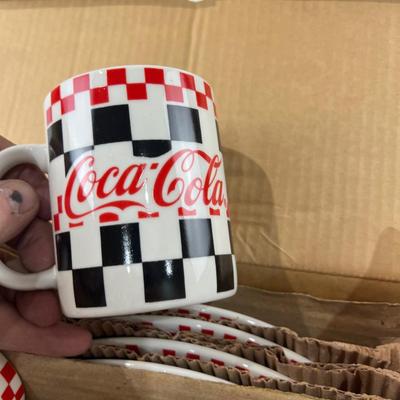 Coca-Cola Dinnerware Set NEW 