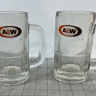 Pair of A & W Mugs 