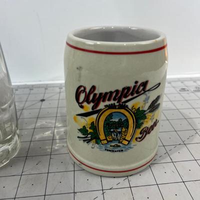 Collection of Vintage Beer Stein Mugs 3 