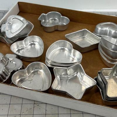 Mini Cake Molds; Bridge CAKES Spade, Heart etc.