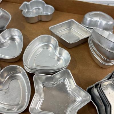 Mini Cake Molds; Bridge CAKES Spade, Heart etc.