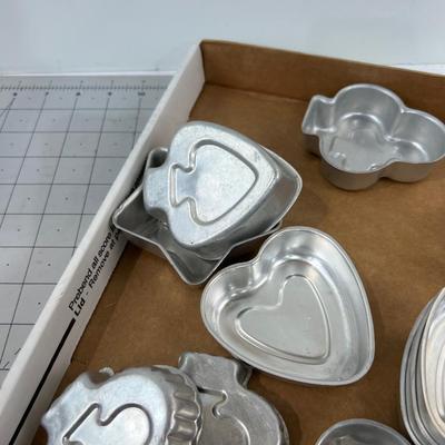Mini Cake Molds; Bridge CAKES Spade, Heart etc.